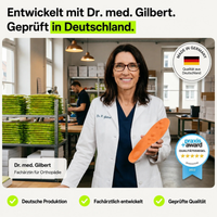 Entlastungssohlen bei Fersenschmerzen & Plantarfasziitis